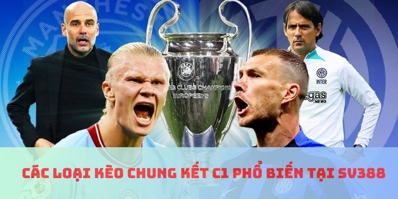 Các dạng cược phổ biến kèo C1